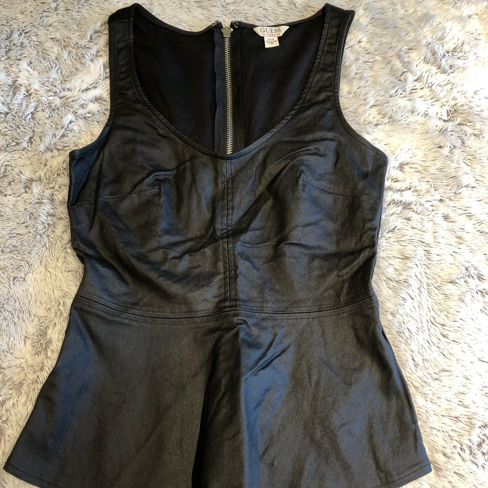 Guess peplum top